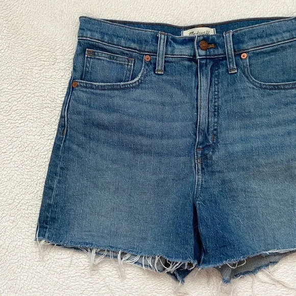 Madewell High Rise Denim Shorts - Picture 4 of 14